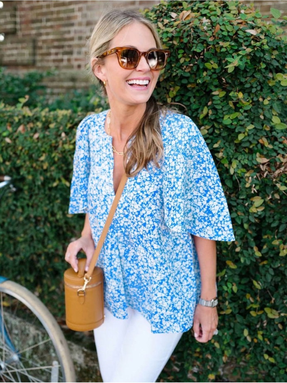 Tuckernuck x Cameran Eubanks Blooms on Broad Finley Top